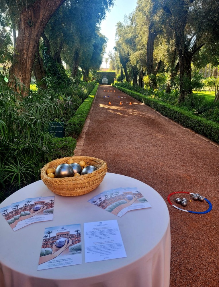 Pétanque - La Mamounia Marrakech
