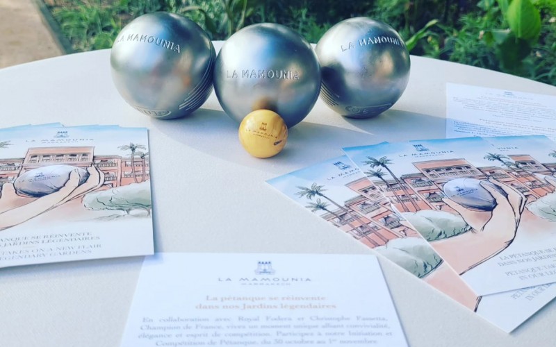 Pétanque - La Mamounia Marrakech