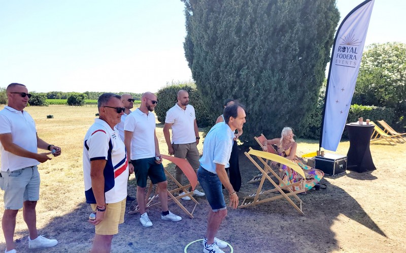 Pétanque - Séminaire entreprise Alaska